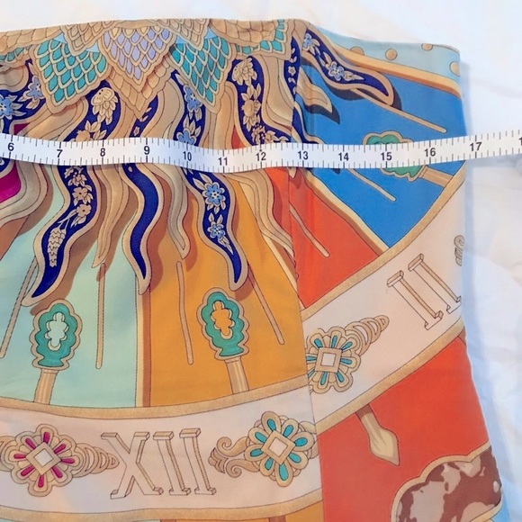 JMcLaughlin “Versace inspired” print bustier top. Size 6/S. - Picture 6 of 7